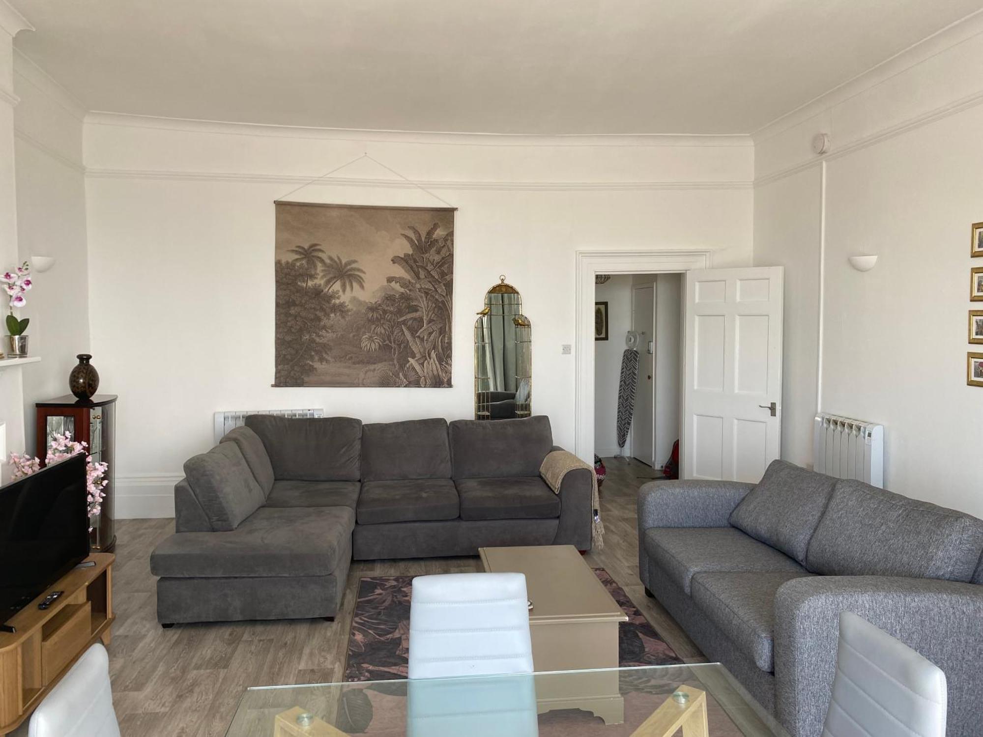 Апартаменты Period Sea View Flat In Гастингс Экстерьер фото